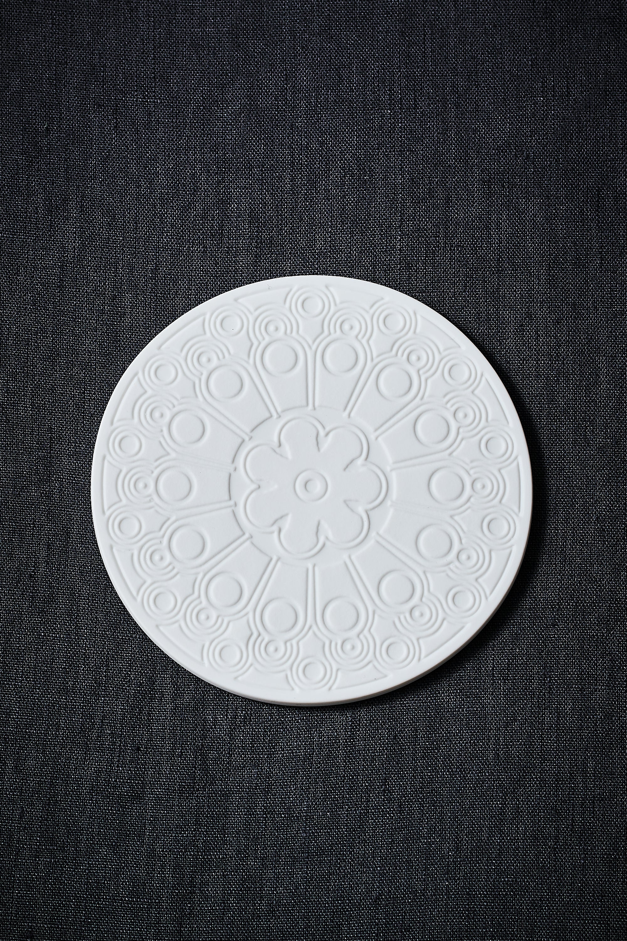 Urban White - Set of 4 D'Orient Silicone Coasters